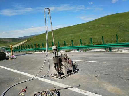 旬阳公路地基基础注浆加固